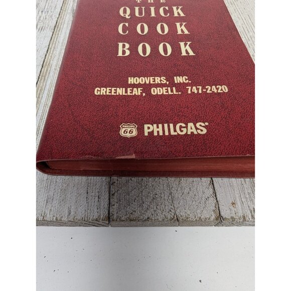 Vintage The Quick Cook Book Hoovers Inc. Greenleaf Odell Philgas Phillips 66 - Picture 4 of 16